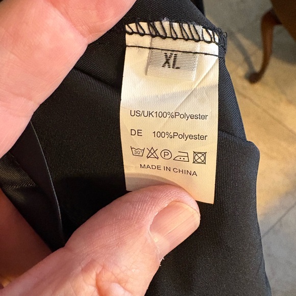 Black Western Fringe Shirt - Picture 4 of 4